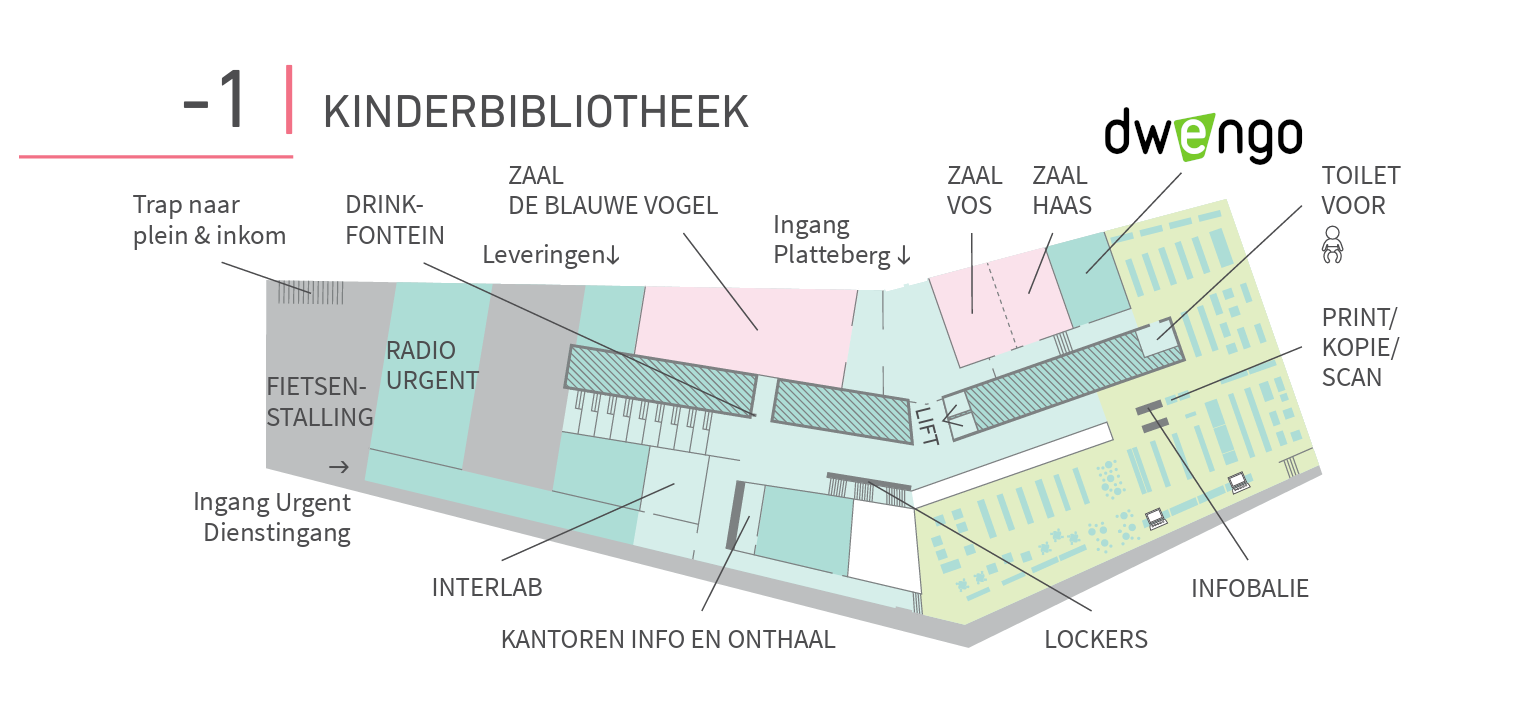 Plan naar het makersattelier